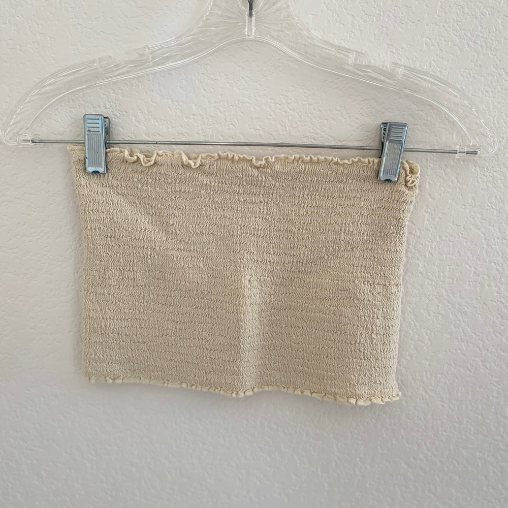 Yellow Brandy Melville Tube Top - Picture 2 of 4